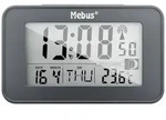 Mebus 51460 Funk Wecker Anthrazit Alarmzeiten 2