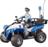 bruder 63010 bworld Polizei-Quad mit Polizist