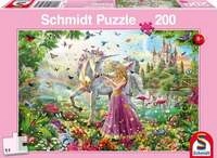Puzzle Schmidt Spiele 56197 Sch&ouml;ne Fee im Zauberwald 200 Teile