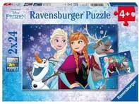 Puzzle Ravensburger Frozen - Nordlichter 2 X 24 Teile