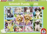 Welpen. Puzzle 200 Teile