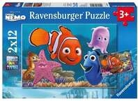 Puzzle Ravensburger DFN: Nemo, der kleine Ausrei&szlig;er 2 X 12 Teile