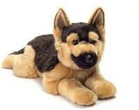 Sch&auml;ferhund liegend 60 cm