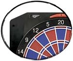 CARROMCO ELEKTRONIK DARTBOARD TOPAZ-901, MIT ADAPTER, 2-LOCH ABSTAND