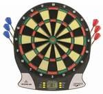 Elektronik Dartboard Score 301 inkl. 6 Softdarts und 20 Tips mit LCD Display