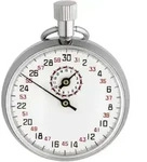 TFA Dostmann 38.1021 Stoppuhr analog Silber