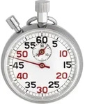 TFA Dostmann 38.1022 Stoppuhr analog Metall