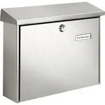 Briefkasten Amrum 3867 Ni H.320mm B.377mm T.115mm VA DIN C4 BURG-W&Auml;CHTER