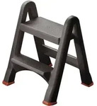 Curver 155160 Klapptritt Anthrazit, Rot 3.22kg