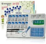 Bresser Junior 8859490 - Mikroskop Experimentier Set, 30-teilig