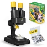 Bresser 12447 - NATIONAL GEOGRAPHIC KiDS Stereo 3D Mikroskop mit 20x Vergr&ouml;&szlig;erung