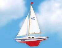 Paul G&uuml;nther 1804 - Segelboot Windy, 35 x 42 cm
