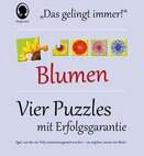 Das "Gelingt-immer"-Puzzle Blumen. Das Puzzle-Spiel f&uuml;r Senioren mit Demenz