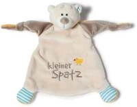 NICI 40041 - My First Nici, Schmusetuch B&auml;r, Kuscheltier, Botschaft und...