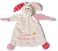 NICI Schmusetuch Hase kleine Prinzessin 25x25cm