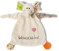 Schmusetuch Elefant Wunschkind 25x25cm an Header