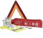Malteser 43999712 Verbandtasche Inkl. Warnweste, Inkl. Warndreieck DIN 13164 02-2022