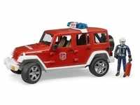 Bruder - Jeep Wrangler Rubicon Unlimited Feuerwehr-Einsatzfahrzeug und Figur