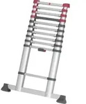 Hailo T80 FLEXLINE 7113-111 Aluminium Teleskopleiter Arbeitsh&ouml;he (max.): 3.95 m