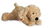 Schlenkerhund beige 28 cm