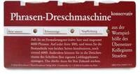 Die Phrasen-Dreschmaschine
