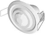 Grothe 94501 Decke PIR-Bewegungsmelder 360&deg; Relais Wei&szlig; IP20 (Schaltbox), IP40