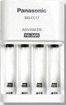 Panasonic Advanced BQ-CC17 + 4x eneloop AA Rundzellen-Ladeger&auml;t NiMH Micro (AAA),