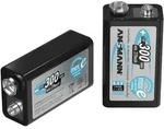 Ansmann maxE 6LR61 9V Block-Akku NiMH 300 mAh 8.4V 1St.