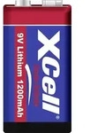 XCell 9V Block-Batterie Lithium 1200 9V 1St.