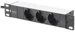 Digitus DN-95411 10 Zoll Netzwerkschrank-Steckdosenleiste Geeignet f&uuml;r Schranktiefe:
