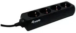 Equip 333281 Steckdosenleiste Schwarz 1St.