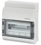 Hensel 6100000 KV 9112 Kleinverteiler Aufputz Anzahl Teilungen = 12 Anzahl Reihen = 1