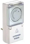 AS Schwabe 24031 Steckdosen-Zeitschaltuhr analog Tagesprogramm 3500W IP44