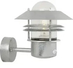 Nordlux Blokhus 25031031 Au&szlig;enwandleuchte mit Bewegungsmelder Energiesparlampe, LED