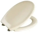 WC Sitz Mod. Ottana Beige, Toilettendeckel mit Absenkautomatik
