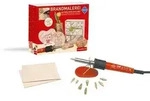 PEBARO 0269 - Brandmalerei auf Holz, Kork und Leder, Bastelset