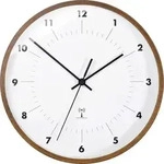TFA Dostmann 98.1097 Funk Wanduhr 25.5cm x 50mm Holz