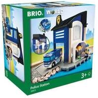 BRIO World - Polizeistation mit Einsatzfahrzeug