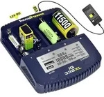 AccuPower IQ338XL Rundzellen-Ladeger&auml;t NiCd, NiMH, LiIon 10340, 10350, 10440, 10500,