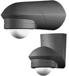 Grothe 94533 Aufputz PIR-Bewegungsmelder 120&deg; Relais Schwarz IP55
