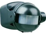 Smartwares 10.017.11 Aufputz PIR-Bewegungsmelder 180&deg; Schwarz IP44