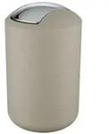 Schwingdeckeleimer Mod. Brasil Taupe L, 6,5 Liter