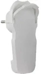 REV 0018260100 Schutzkontakt-Flachstecker 230V Wei&szlig; IP20