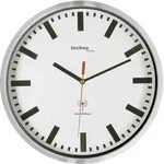 Techno Line WT8990 Funk Wanduhr 30cm x 50mm Silber (metallic)