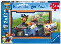 Puzzle Ravensburger PAW: Paw Patrol im Einsatz 2 X 12 Teile