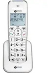 Geemarc AMPLIDECT 295 AD Schnurloses Seniorentelefon Beleuchtetes Display Wei&szlig;