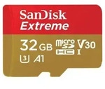 SanDisk Extreme - Flash-Speicherkarte (microSDHC/SD-Adapter inbegriffen)