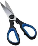 Schere Soft-Cut schwarz/blau