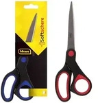 Idena Softschere 8" blau rot
