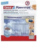 TESA&reg; Powerstrips&reg; Transparent Deko Haken Large, transparent